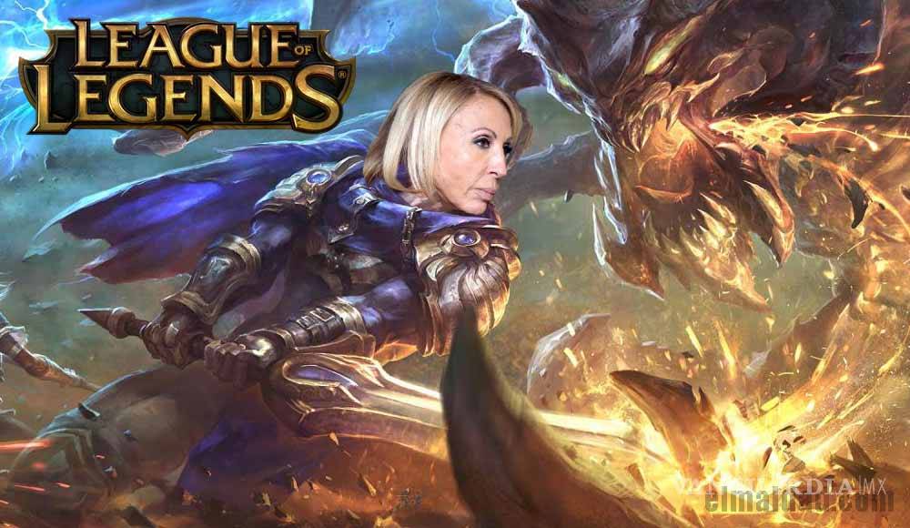 $!¡Cuidado gamers &quot;desgraciados&quot;! Laura Bozzo se abrirá paso en League of Legends