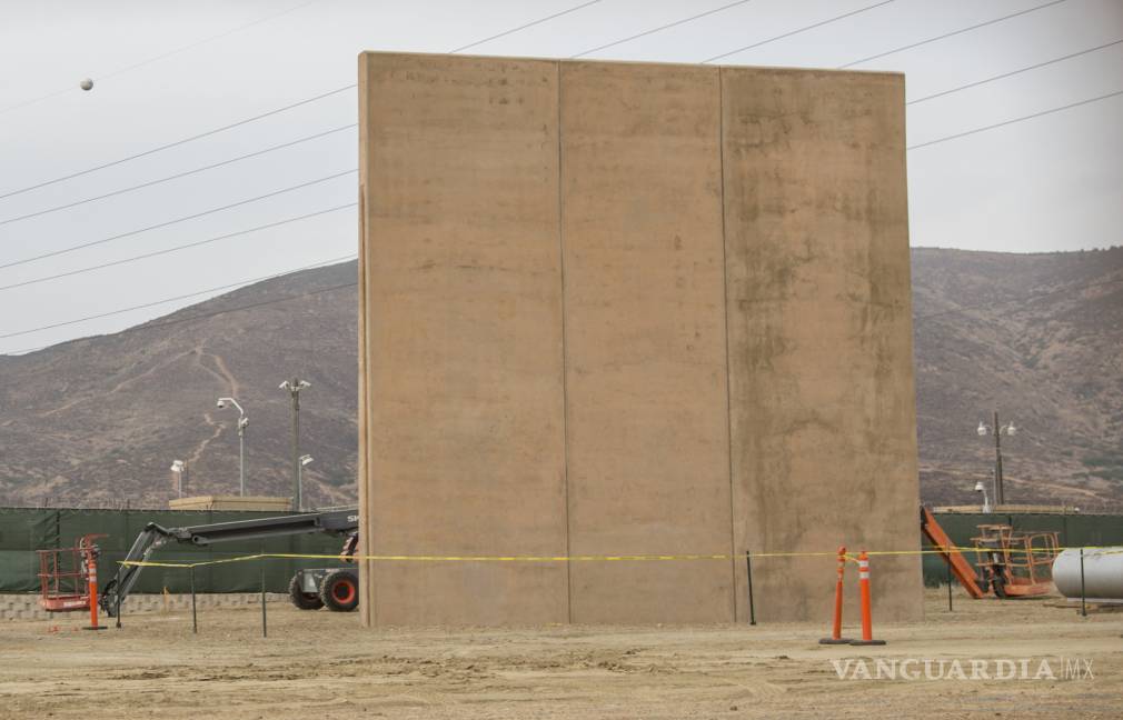 $!Así son los prototipos del muro de Trump para detener la migración a Estados Unidos