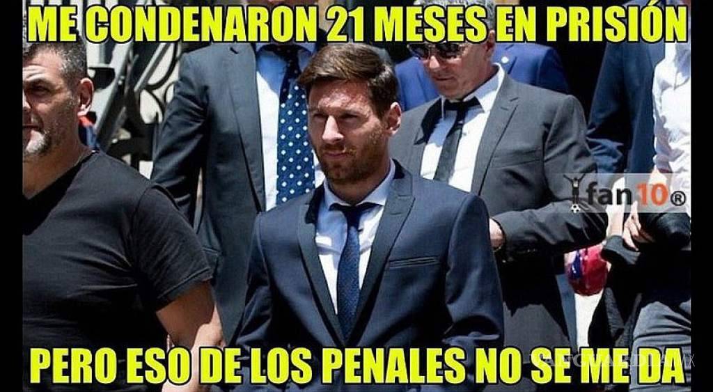 $!Los memes sobre la condena de Messi