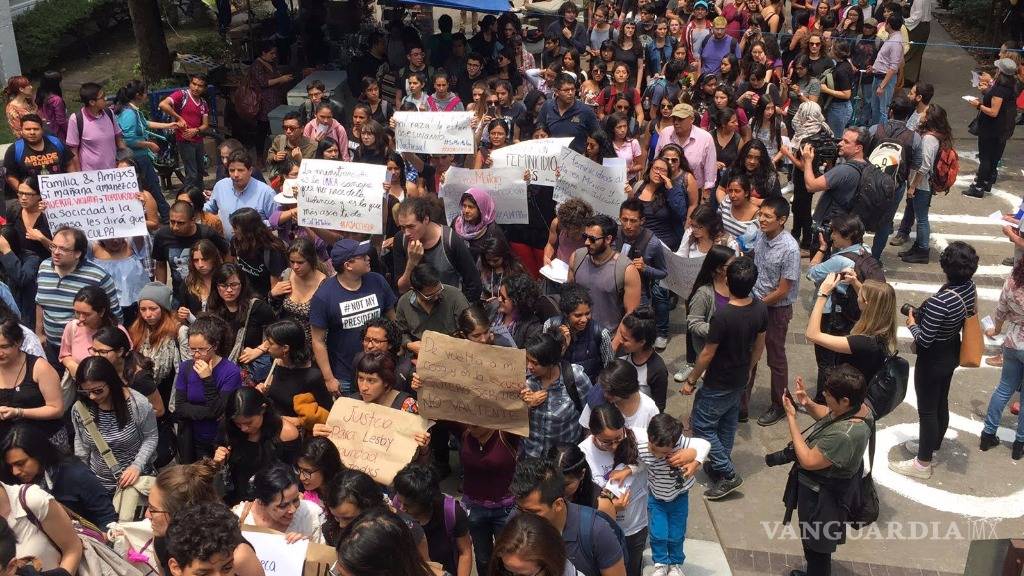 $!Estudiantes de la UNAM gritan por Lesby: “Nos queremos vivas”