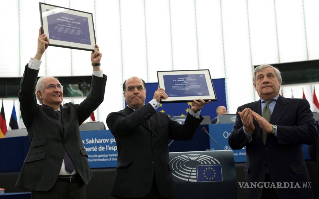 $!Recibe oposición de Venezuela el Premio Sájarov para la Libertad de Conciencia