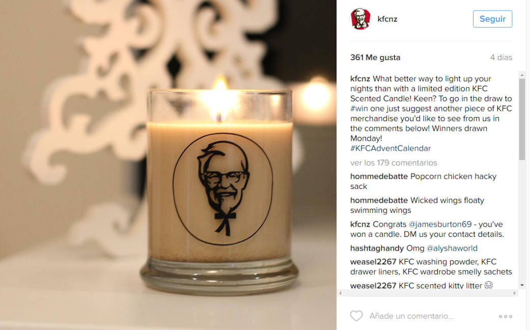 $!Llega el aroma de KFC a tu hogar... en una vela perfumada