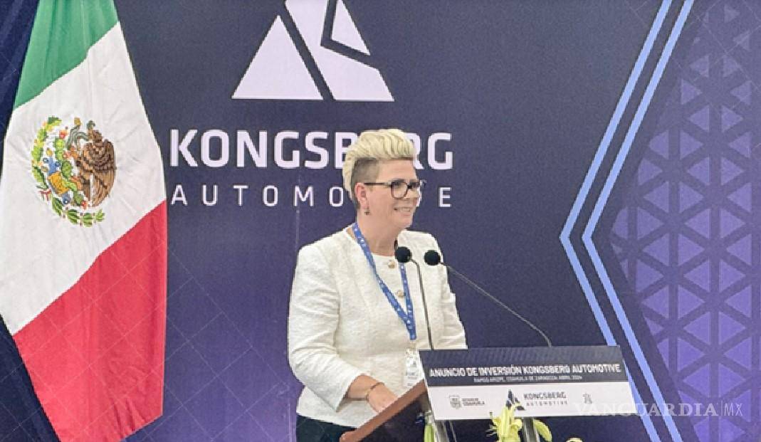 $!Kongsberg Automotive buscará cumplir sus objetivos planteados a tres años en su nueva planta, dijo la presidenta y CEO de KA, Linda Nyquist Evenrud.