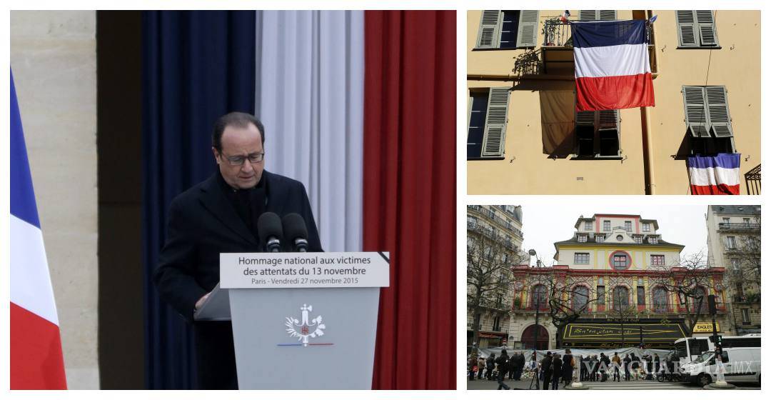 $!Francia homenajea a las víctimas de los atentados