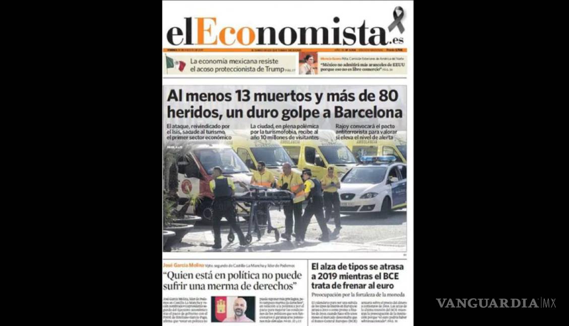 $!Lamenta el mundo atentado en Barcelona