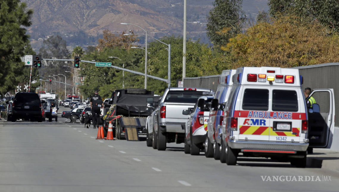 $!14 muertos deja tiroteo en San Bernardino, catorce heridos
