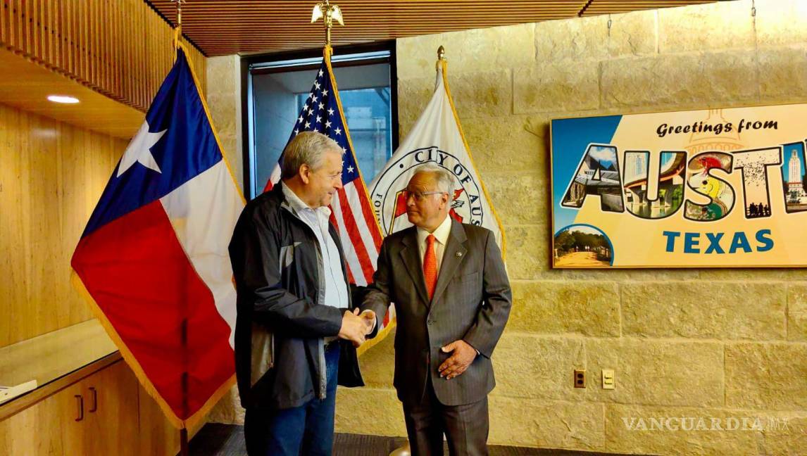 $!El Alcalde de Saltillo fue recibido por su homólogo Kirk Preston Watson.