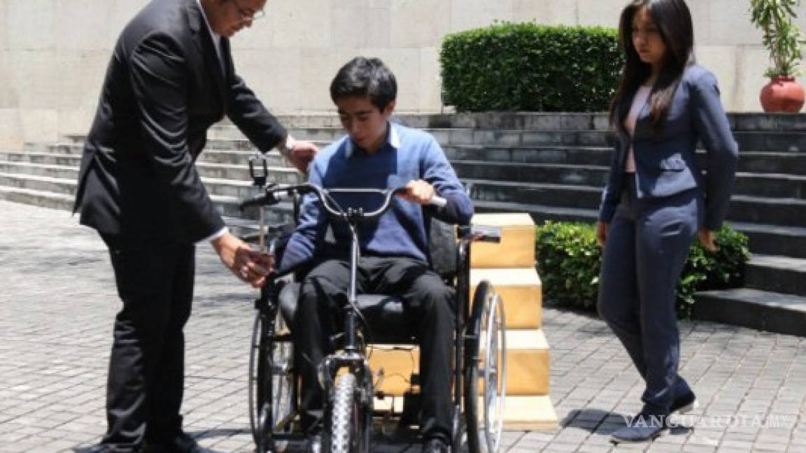 Estudiantes del IPN crean innovadora silla de ruedas eléctrica