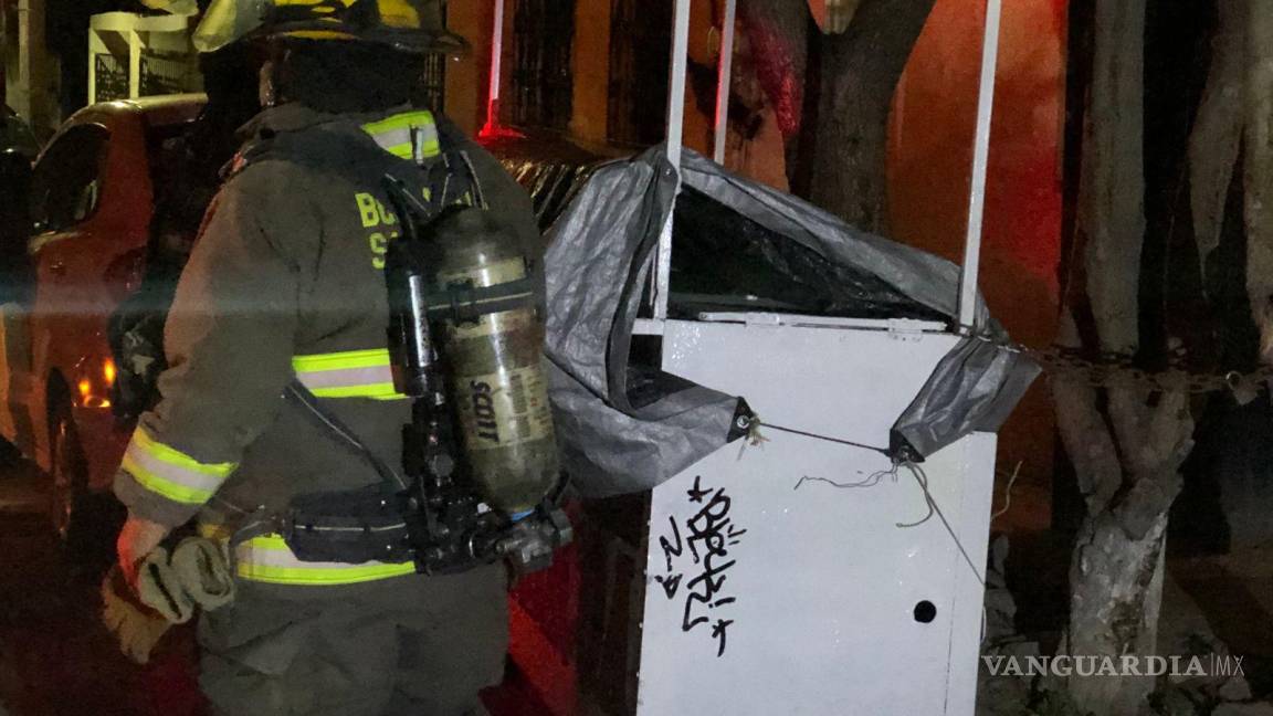 Flamazo en tanque de gas alarma a vecinos de la colonia Zaragoza de Saltillo