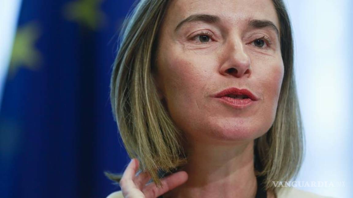 Sería un &quot;error&quot; confundir &quot;EU primero&quot; con &quot;EU va solo”: Federica Mogherini