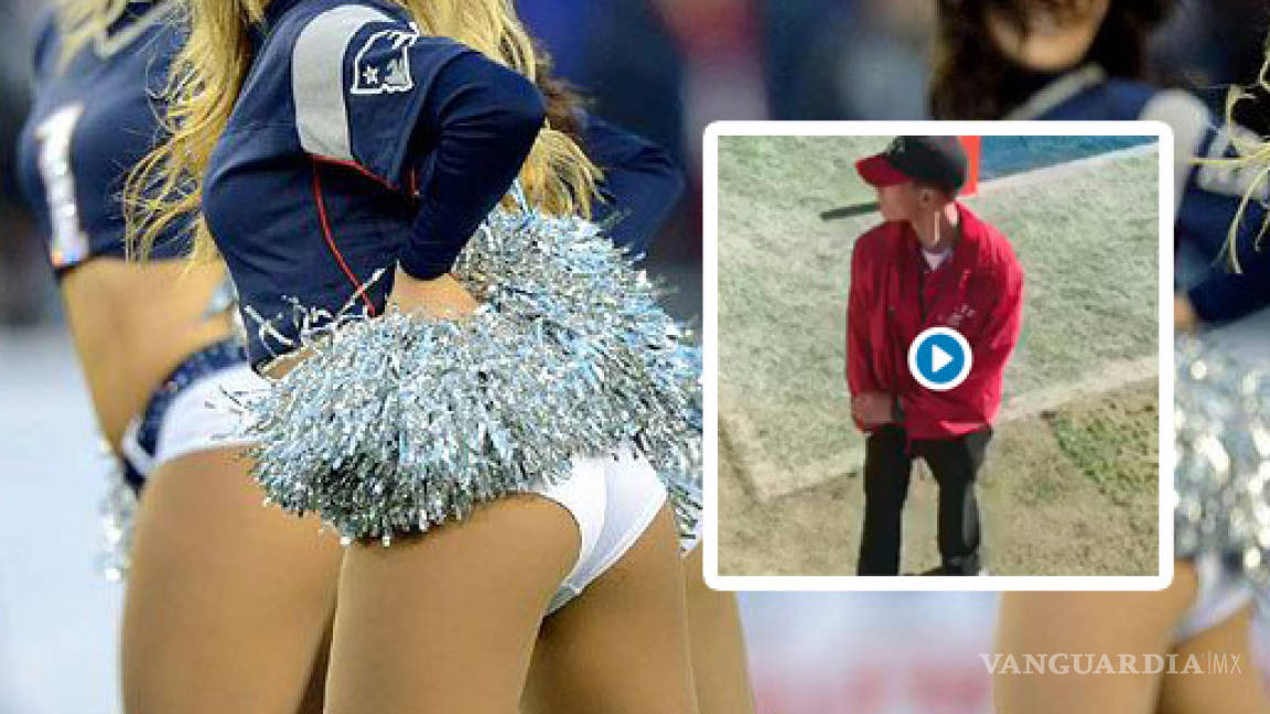 NFL: Captan en video a guardia masturbándose en pleno campo frente a porristas