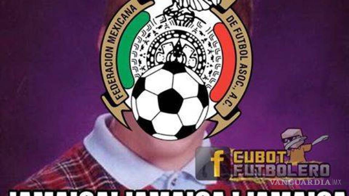 Los memes de la eliminación de México en la Copa Oro