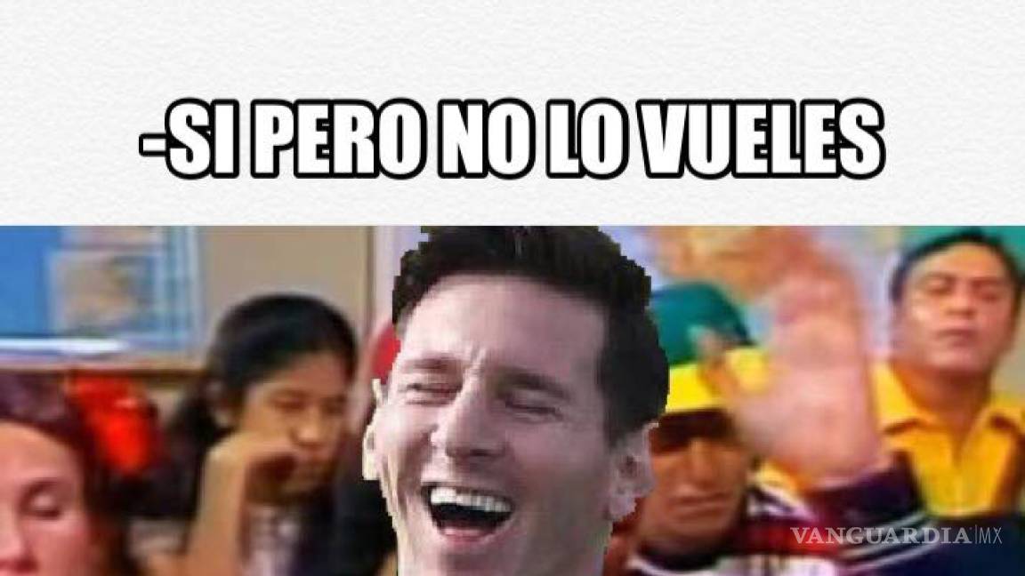 Despedazan a Messi con memes