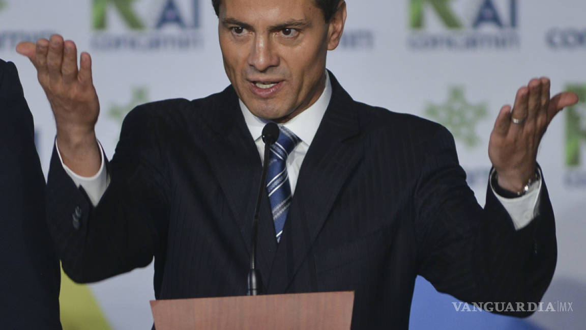 Aumenta 5 % la aprobación de Peña Nieto en el país