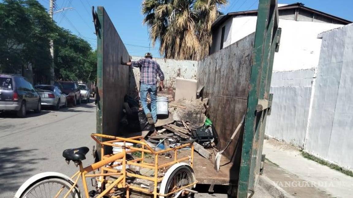 Intensifican campaña de retiro de cacharros en Ciudad Acuña