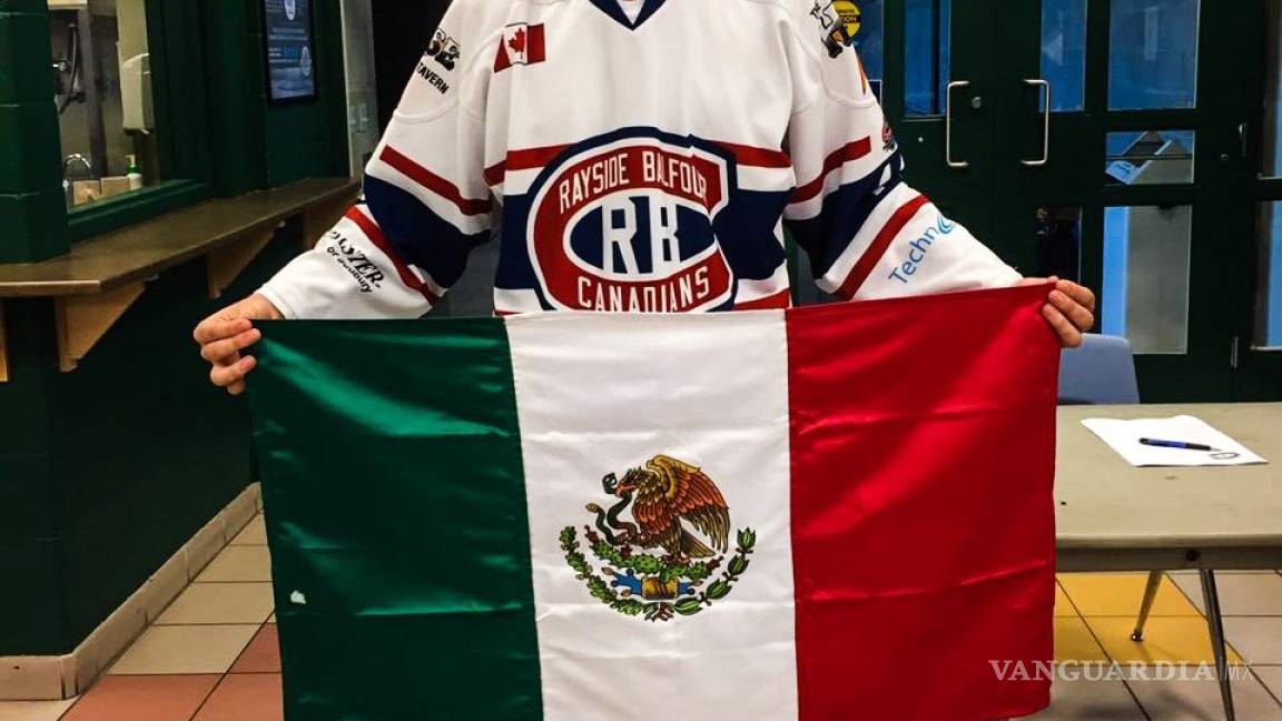 Mexicano jugará en equipo de hockey canadiense