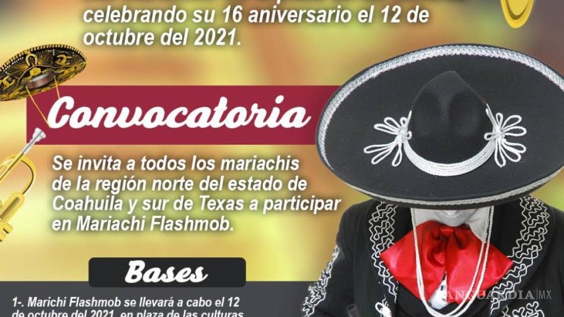 Busca Piedras Negras mariachis para video monumental por aniversario