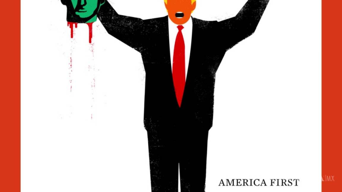 Portada del &quot;Der Spiegel&quot; pone a Trump decapitando la estatua de la libertad