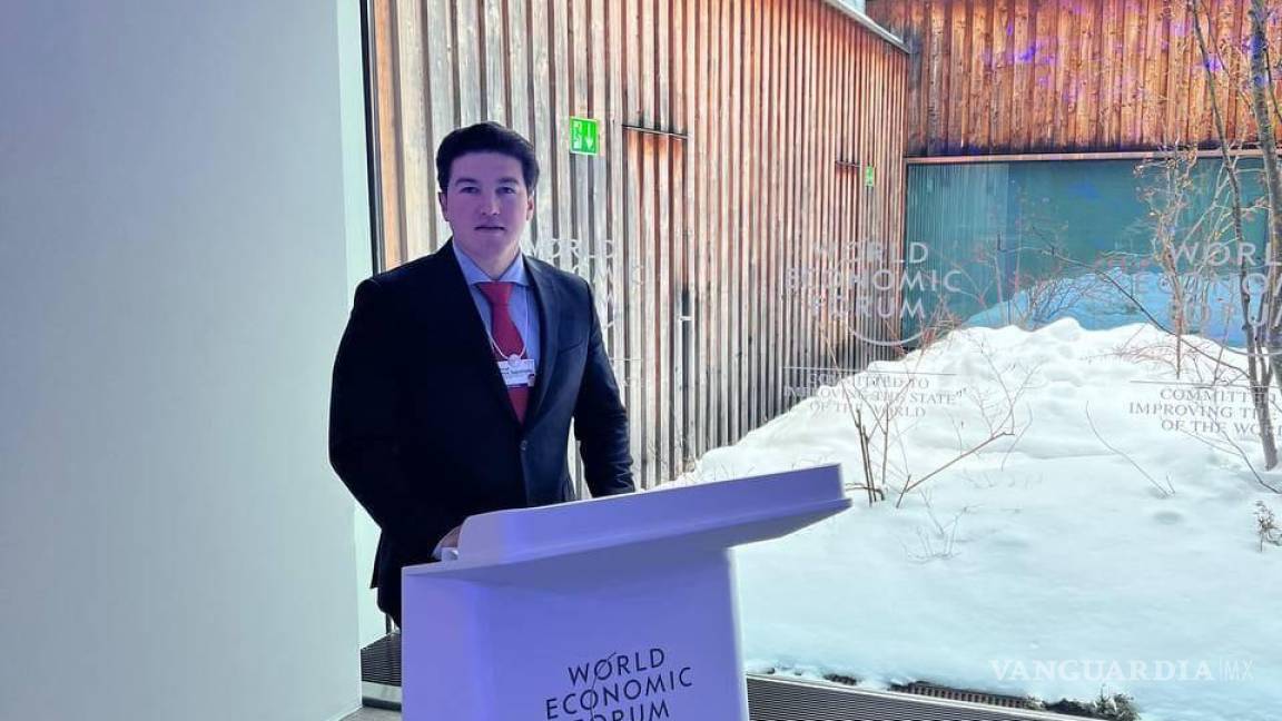Gobernador de Nuevo León comparte en Davos, Suiza, sus estrategias contra la sequía