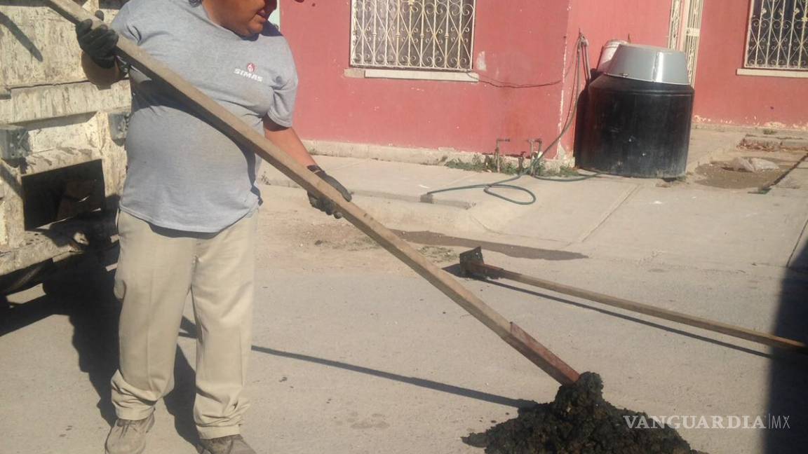 Realiza Simas Torreón limpieza de redes sanitarias
