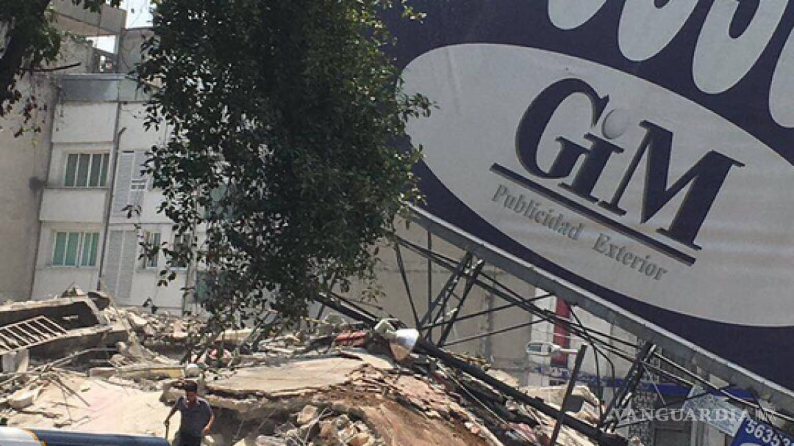 Fotos del desastre que dejó el sismo en la Ciudad de México