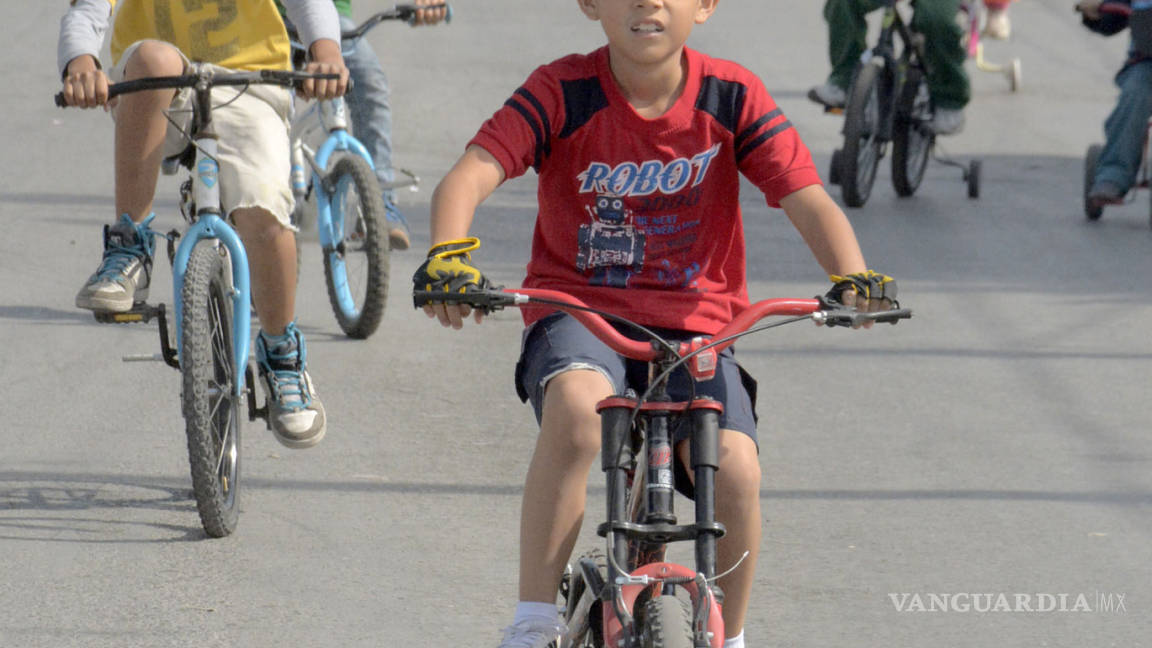 Niños y adultos se sumaron al Festival de Ciclismo Bananero