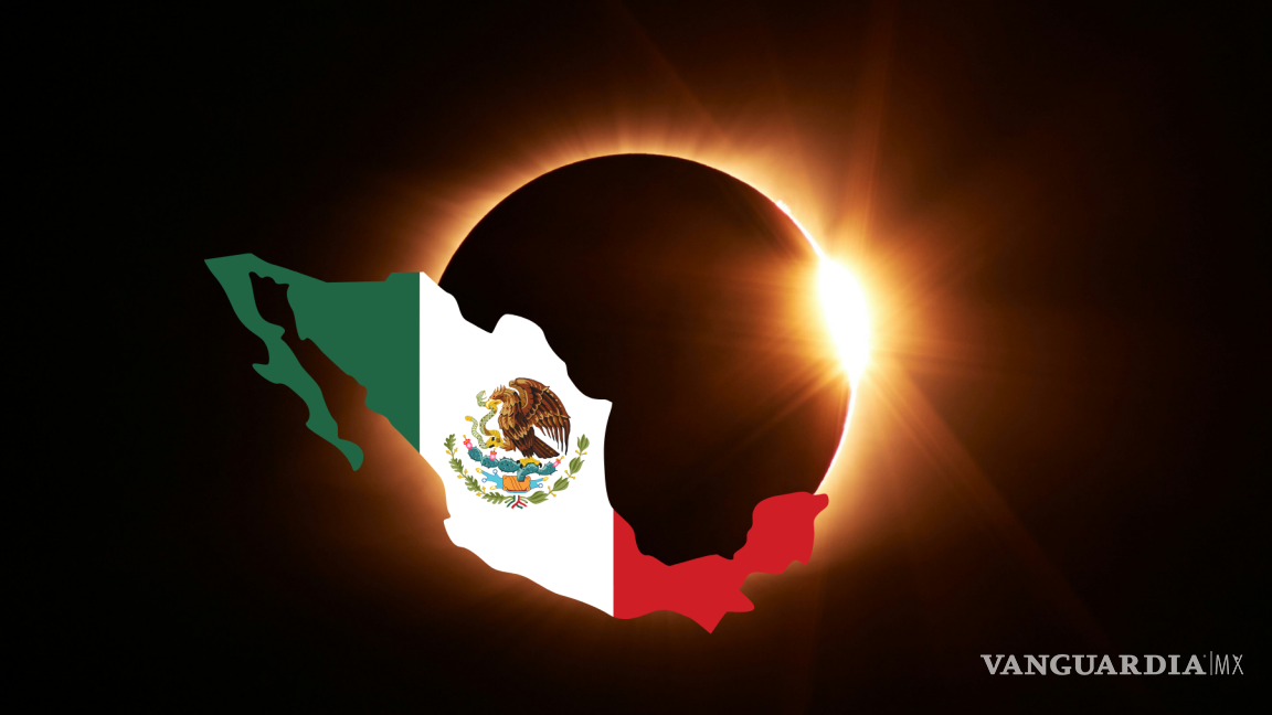 Esta es la ruta que tomará el Eclipse Solar en México: ¿Dónde se verá primero y cuál será el último estado en verse?