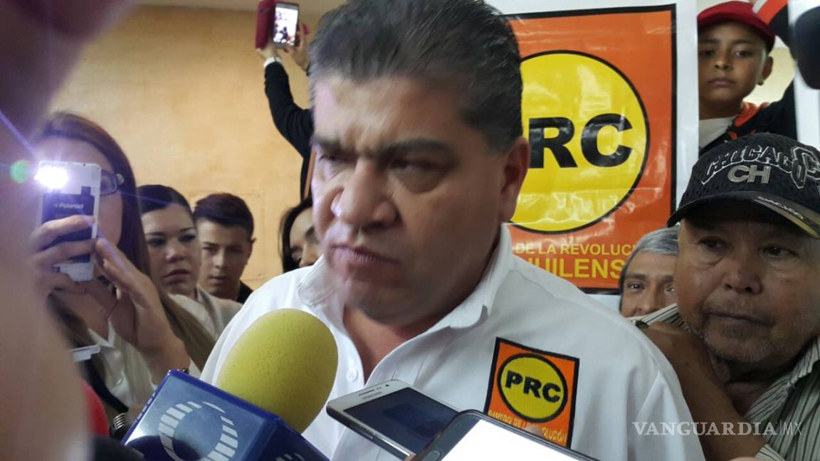 Partidos coaligados son clave para el triunfo: Miguel Riquelme