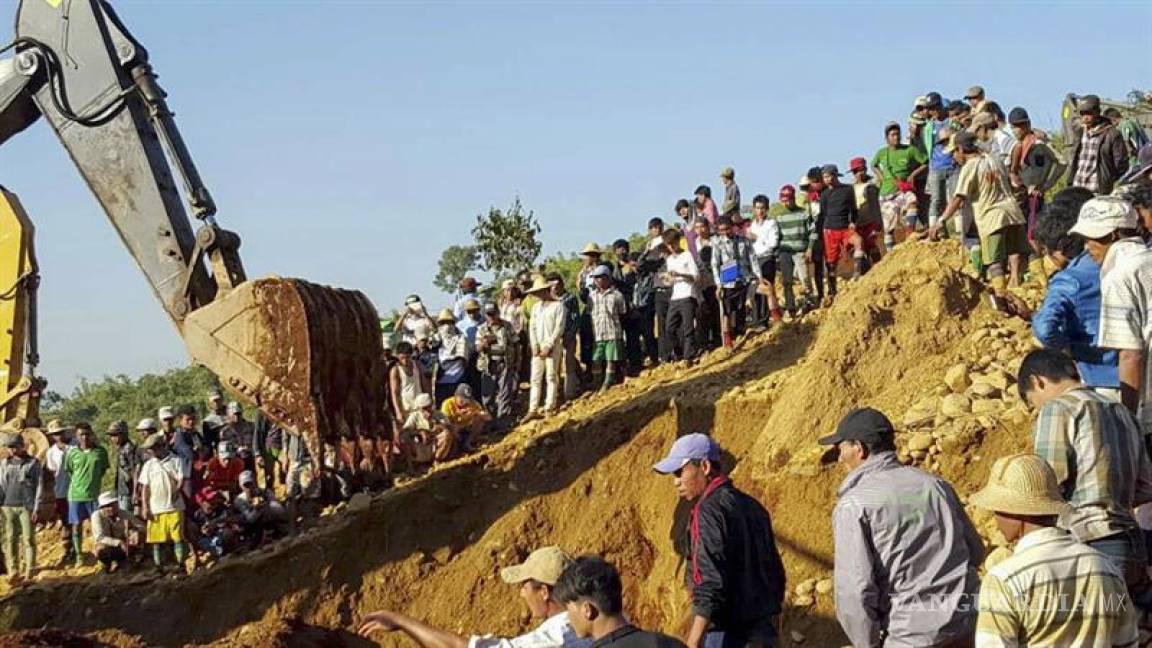 Deslave en Birmania deja al menos 91 muertos