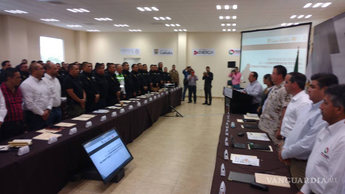 Destacan avances de seguridad en Coahuila durante Sexta Reunión de Directores de Seguridad