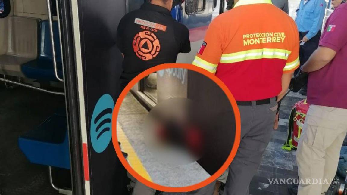 Hombre con discapacidad visual murió atropellado por un vagón del Metro, en la Estación San Bernabé de Monterrey
