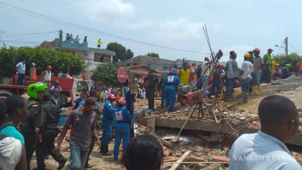 Cifran en tres los muertos por derrumbe en Cartagena