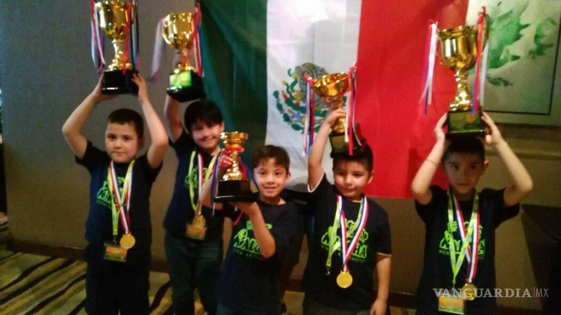 Cinco niños mexicanos, entre los ganadores en concurso internacional de cálculo matemático