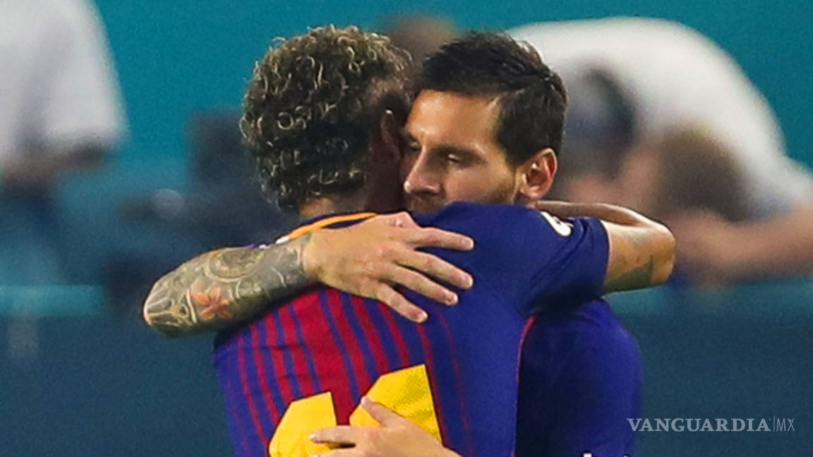 El video que le dedicó Messi a Neymar por su partida