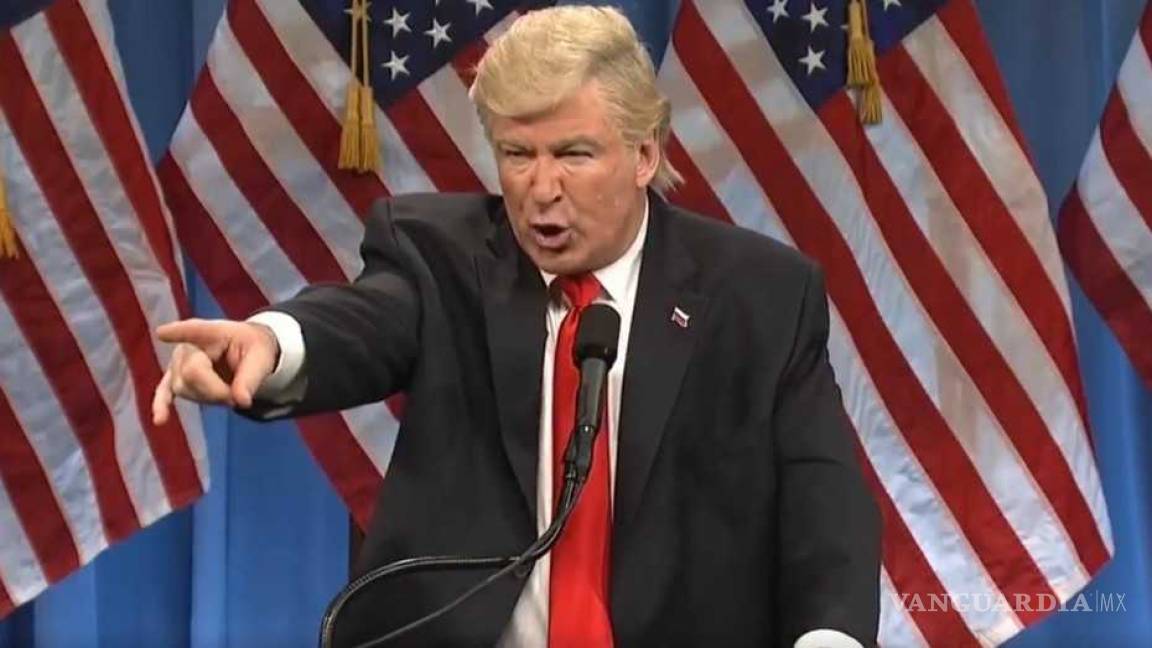 Alec Baldwin se siente sorprendido por el éxito de su parodia de Trump