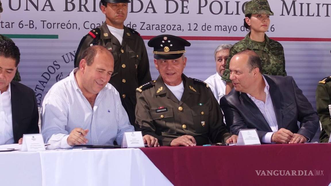 Firman convenio para construcción de cuartel militar en San Pedro, Coahuila
