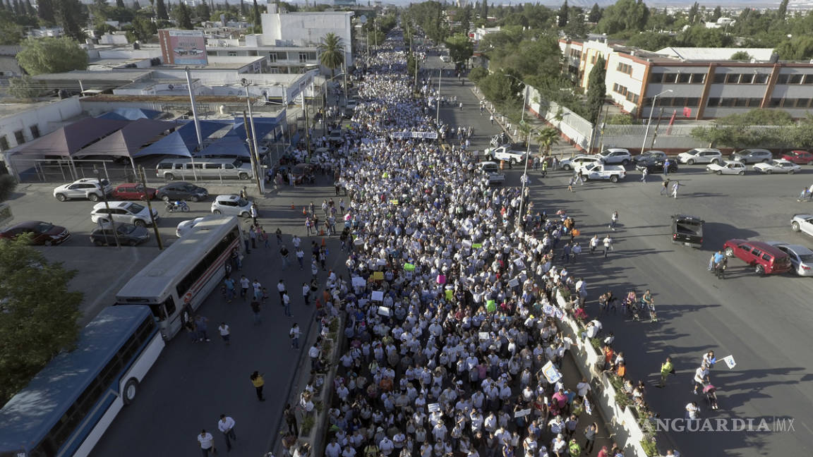 'Marcha por la Dignidad' en Monclova será el viernes