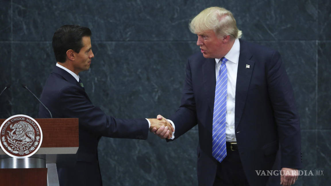 Asegura Trump: EPN está ‘dispuesto’ a recibir ayuda contra cárteles