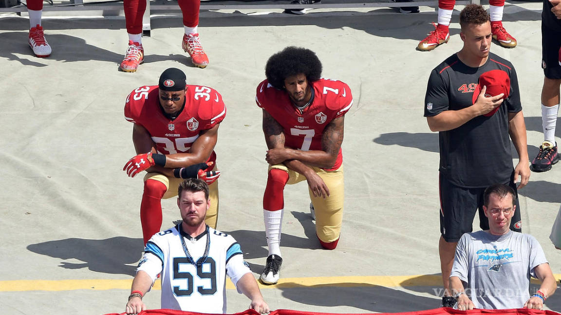 NFL &quot;apoya&quot; las protestas de los jugadores en partidos