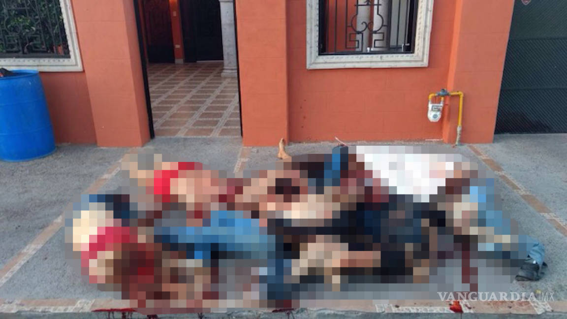 Nueve cuerpos con signos de tortura son apilados frente a una casa en Tamaulipas