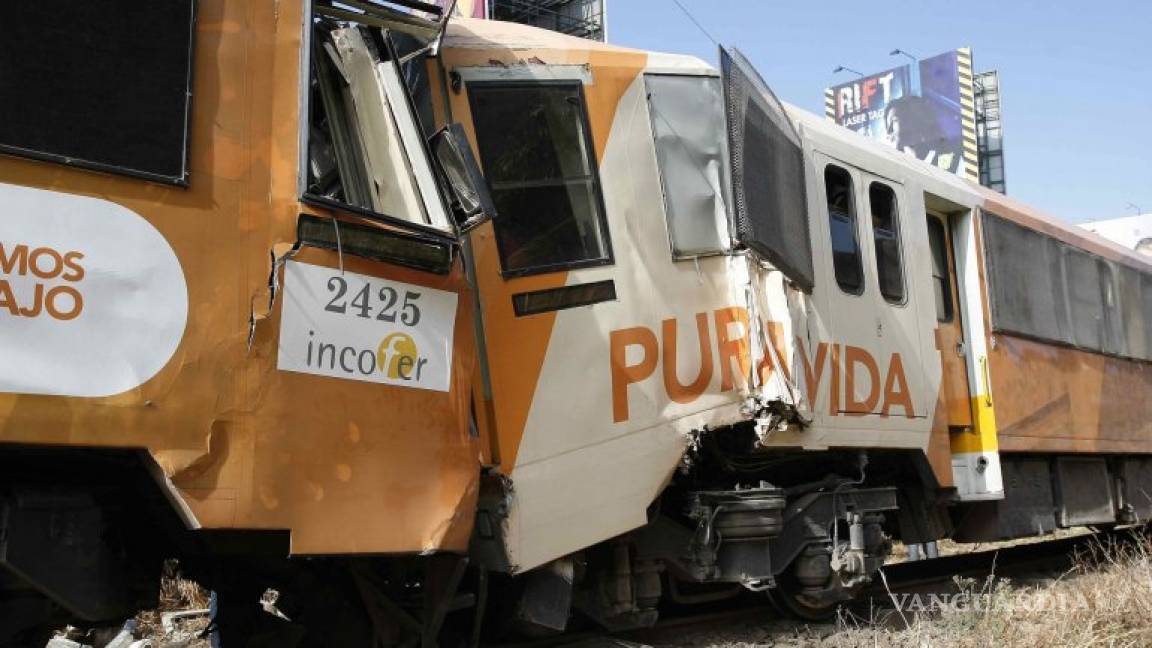 Choque frontal de trenes en Costa Rica dejó más de 200 heridos