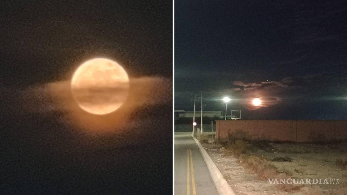 ¿La viste? Superluna del Ciervo ‘enamora’ a Saltillo; usuarios de Facebook la captan en cámara