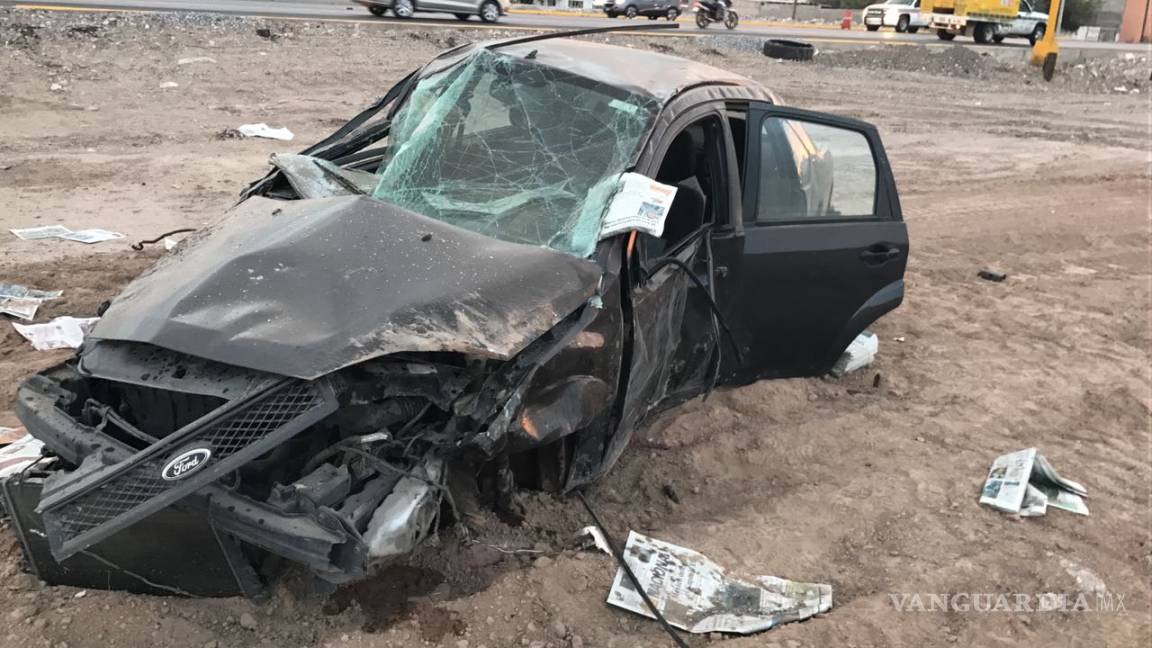 Mujer muere destrozada por veloz auto en Matamoros, Coahuila