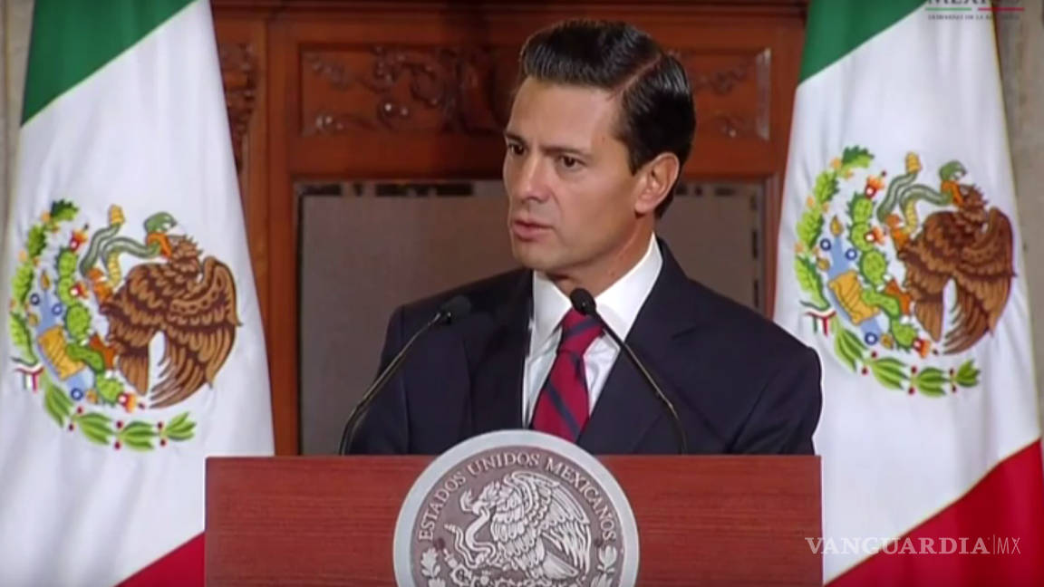 'México no va a pagar el muro': Peña Nieto responde a Trump