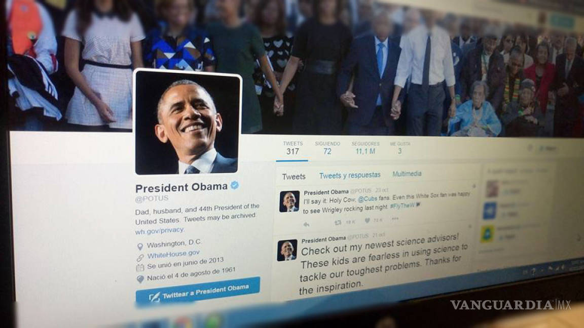 ¿Qué pasará con la cuenta de Twitter de Obama?