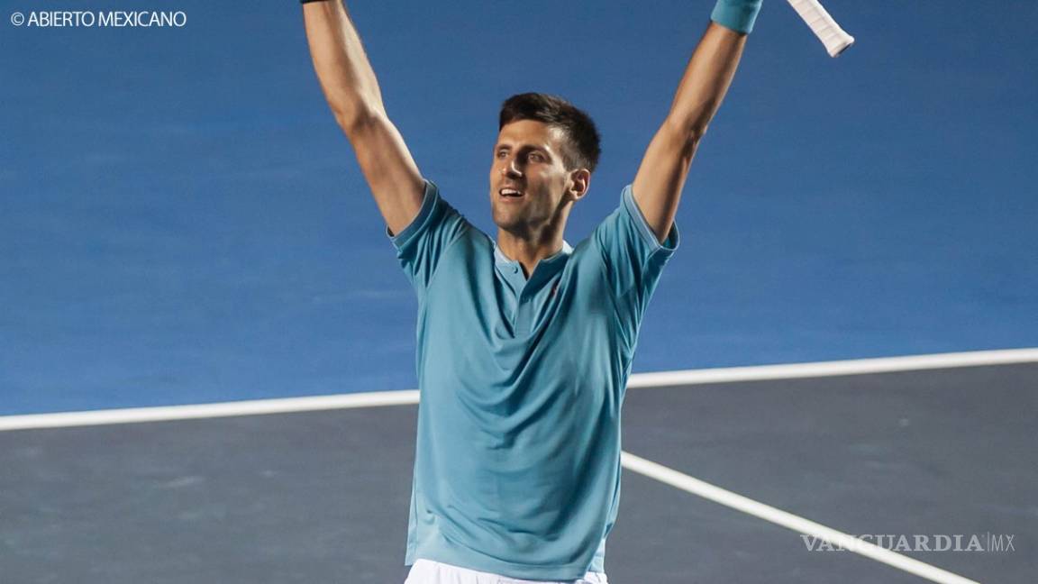 Djokovic se impuso a ‘Delpo’ en gran duelo en Acapulco