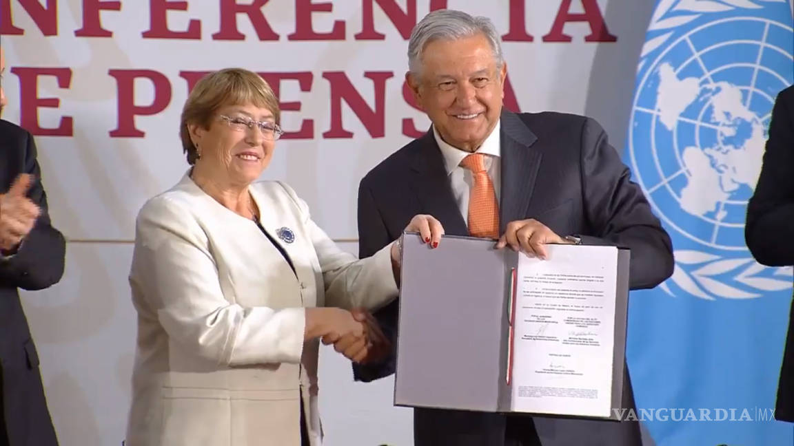 México firma acuerdo con la ONU en materia de Derechos Humanos ante creación de Guardia Nacional
