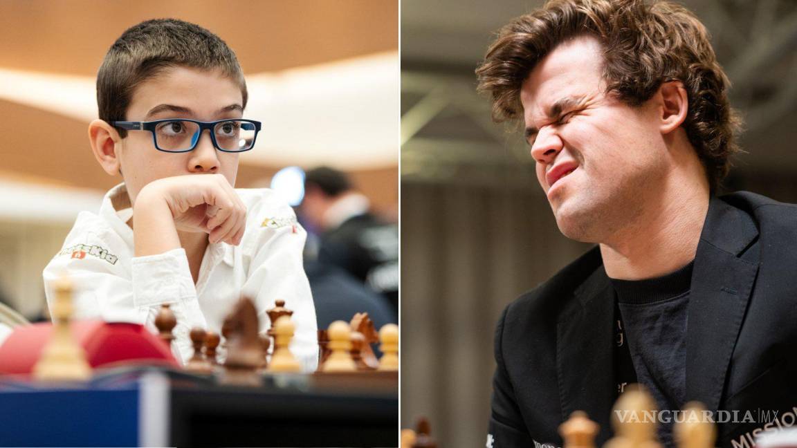 Faustino Oro, el niño prodigio de 10 años que venció ¡al primer lugar mundial de ajedrez!