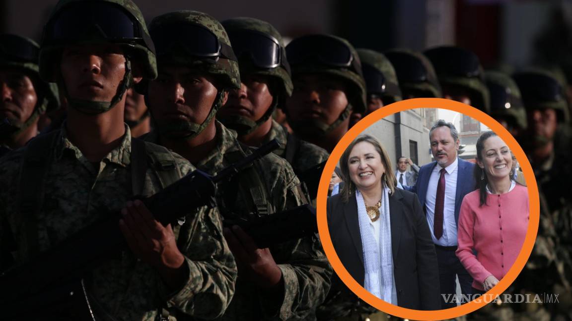 Xóchitl Gálvez, Claudia Sheinbaum y presidenciables serán cuidados por grupo élite del Ejército
