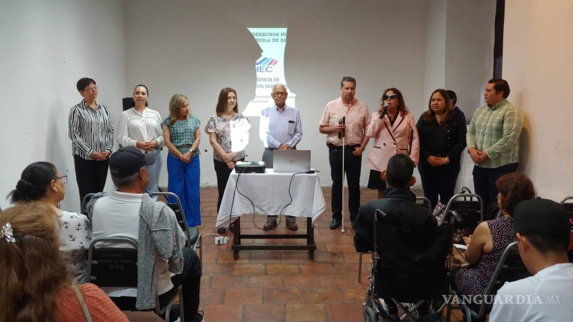 Con charla en Museo de Monclova, CDHEC llama a incluir a personas de discapacidad
